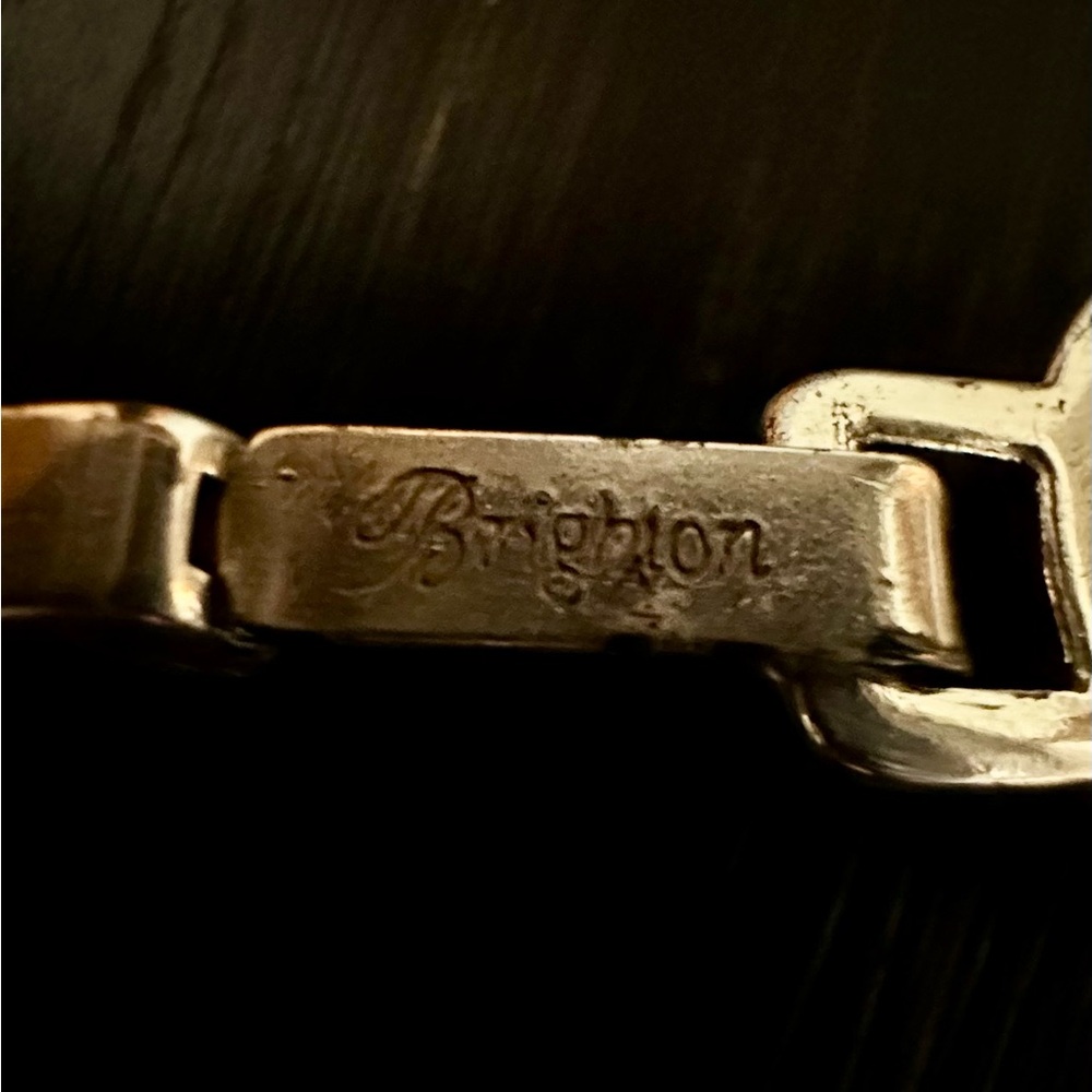 Authentic Brighton Silver Link Circular Bracelet … - image 6